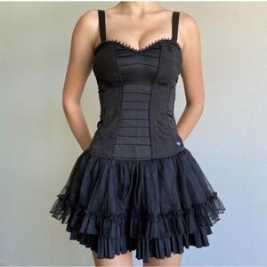 Rare TRIPPNYC Corset Strapless Dress